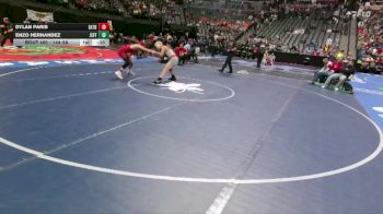 144-3A 3rd Place Match - Dylan Paris, Eaton vs Enzo Hernandez, Jefferson