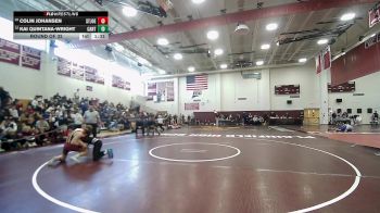 126 lbs Round Of 32 - Colin Johansen, St Joseph vs Kai Quintana-Wright, Canton