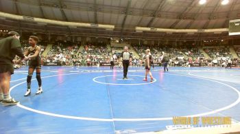 85 lbs Round Of 32 - John Thomas, CIWC-Team Intensity vs Maxwell Drew, Team Tulsa Wrestling Club