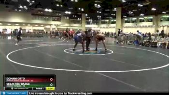 285 lbs Round 1 (10 Team) - Domani Orto, Dakota Wrestling Nation vs Sebastien Bazile, Cowboy Forever