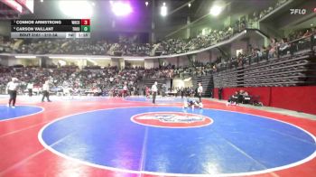 215-3A Quarterfinal - Connor Armstrong, White County vs Carson Vaillant, Troup