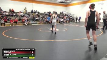 J-10 lbs Quarterfinal - Caleb Alcorn, DC Elite vs Kobee Joyce, Unattached