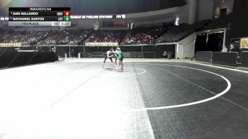 157 lbs 7th Place - Sam Gallardo, UNLV vs Nathaniel Santos, Life