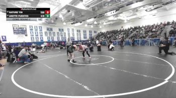 145 lbs Cons. Round 2 - Anette Fuentes, Los Altos vs Nature Yin, Tesoro