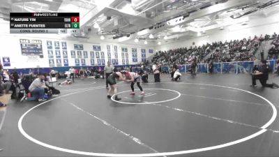 145 lbs Cons. Round 2 - Anette Fuentes, Los Altos vs Nature Yin, Tesoro