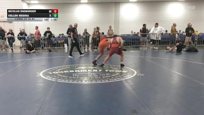 120 lbs Consi Of 64 #1 - Nicolas Enzminger, ND vs Kellen Mesina, FL