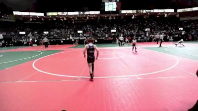 70 lbs Champ. Round 1 - Jaxson Singleton, DONA vs Sawyer Burger, MEN1