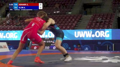 72 kg Qualif. - Zaineb Sghaier, Tunisia vs Amit Elor, United States