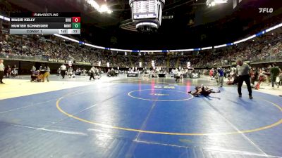 67 lbs Consy 1 - Masir Kelly, Bristol Twp vs Hunter Schneider, Montour