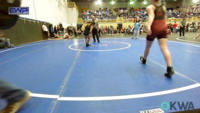 82-88 lbs Semifinal - Ellie Carter, Perry Wrestling Academy vs Sophia Stephens, F-5 Grappling