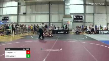 120 lbs Final - Zion Silvestre, Rtl vs Kolton Wymer, Liberty Center Wrestling Club