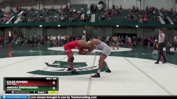 184 lbs Quarterfinal - Kaleb Romero, Ohio State vs Ankhaa Enkmandakh, Northwestern