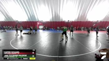 175 lbs Placement Matches (16 Team) - Carter McDaniel, Weyauwega-Fremont vs Jake Cullinane-Maleport, Coleman Cougars