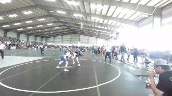 116 lbs Quarterfinal - Johnny Archuleta, Independent vs Larry Duran, Belen Jr Wrestling