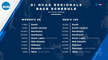 2018 DI NCAA Great Lakes XC Regional Women's 6k