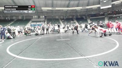 110 lbs Final - Armond Goree, Raw Wrestling Club vs Tajuan Davis, TTWC Cream