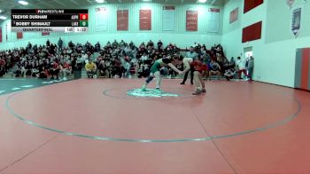 165 lbs Quarterfinal - Bobby Shinault, Lakeside vs Trevor Durham, Akron Springfield