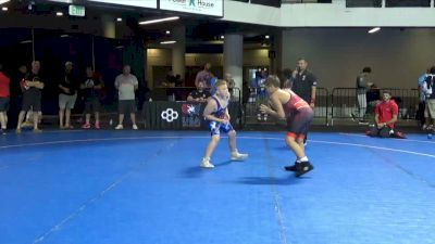 117 lbs 7th Place Match - Dixon Osborne, Team Indiana vs Parker Lohmeier, Fusion Wrestling Club