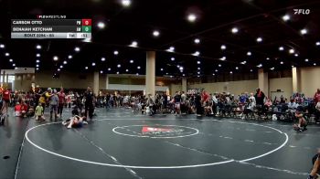 60 lbs Cons. Semi - Carson Otto, Predator Wrestling vs Benaiah Ketcham, AuburnTakeDown Wrestling