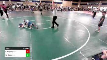 74 lbs Consolation - Eastyn Pugsley, Southern Idaho WC vs Weston Block, Team Montana