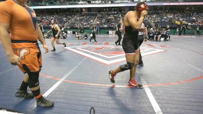 4A 285 lbs Quarterfinal - Ricardo Gonzalez, North Pitt High School vs Nick McClellan, East Gaston High School