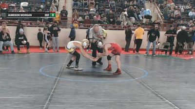 80_B lbs Round Of 32 - Sawyer Oakes, Carlisle vs Jameson Morgan, Southmoreland