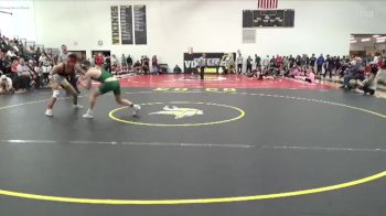 157 lbs Cons. Round 1 - Mack Wolfe, Beckman Catholic vs Isaiah Burns, Central/Ed-Co