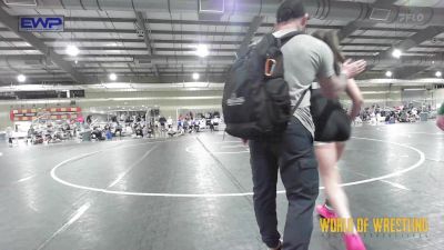 125 lbs Round Of 16 - Lillian Lampe, Unattached vs Ava Belvin, Shelton Wrestling Academy