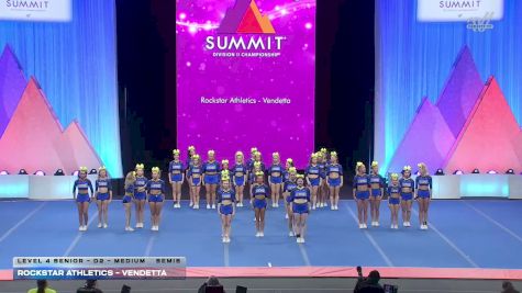 Rockstar Athletics - Vendetta [2026 L4 Senior - D2 - Medium Semis] 2026 The D2 Summit