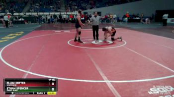 4A-182 lbs Semifinal - Elijah Ritter, Scappoose vs Ethan Spencer, Sweet Home