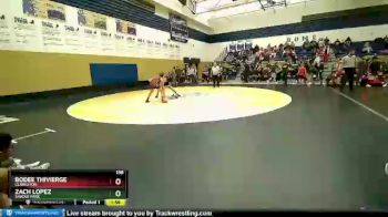 138 lbs Quarterfinal - Zach Lopez, Shadle Park vs Bodee Thivierge, Clarkston