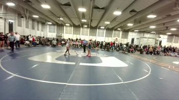 100 lbs Champ. Round 1 - Ariana Martinez, Pueblo Central vs Jovanna Castro, Abraham Lincoln