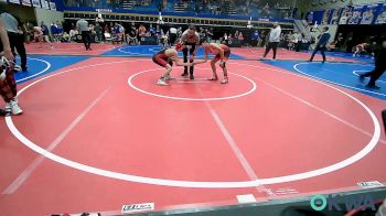 98 lbs Quarterfinal - Luis FLORES, HURRICANE WRESTLING ACADEMY vs Racen Stacy, Hilldale Youth Wrestling Club