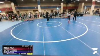 67 lbs Cons. Round 1 - Tobias Tolin, NB Elite Wrestling Club vs Calvin Lassiter, ReZults Wrestling