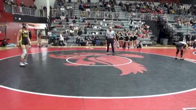 110 lbs Semifinal - Jazelle Robertson, Davenport vs Gianna Halsted, Southeast Polk