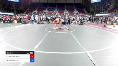 285 lbs Rnd Of 64 - Kamdyn Dorchester, NY vs Oscar Williams, OK