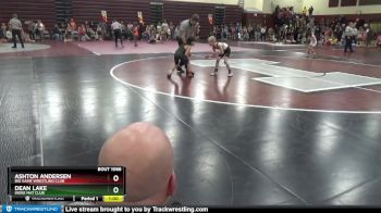 PW-9 lbs Quarterfinal - Ashton Andersen, Big Game Wrestling Club vs Dean Lake, Indee Mat Club