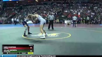 3rd Place Match - Dylan Ancheta, Wood River vs Jack Chapman, Milford