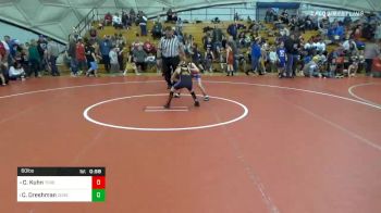 60 lbs Semifinal - Chase Kuhn, Toronto vs Cj Dreshman, Ccns