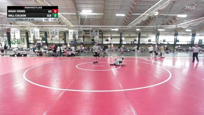 144 lbs Consi Of 8 #2 - Noah Xiong, N/a vs Will Colson, Blue Shell Wrestling Club