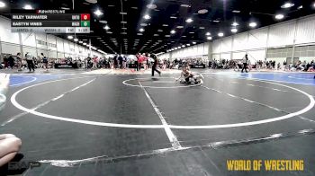 40 lbs Rr Rnd 4 - Riley Tarwater, Untouchables Girls Black vs Eastyn Vines, Washington K-6