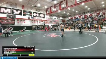 113 lbs Cons. Round 4 - Adolfo Garcia, Desert Hot Springs vs Steve Corona, Vista Murrieta