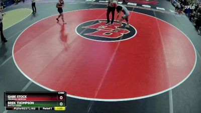 Cons. Round 3 - Gabe Stock, Tekamah-Herman vs Brek Thompson, Battle Creek