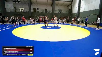 175 lbs Cons. Round 4 - Brandon Cook, OR vs Micah Policarpio, WA