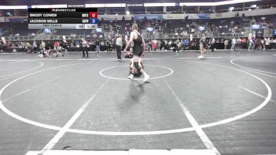 163 lbs 3rd Place - Brody Cowen, Brtc vs Jackson Mills, Sapulpa