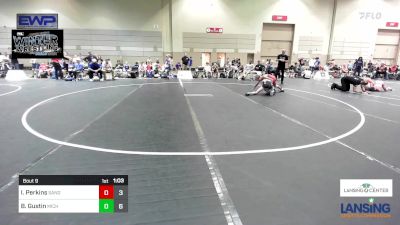 91 lbs Rr Rnd 3 - Isaac Perkins, Sanderson Wrestling Academy vs Brody Gustin, Michigan Premier WC - (A)