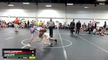 110 lbs Round 1 (8 Team) - Mason Cunningham, Daniel Cormier WA vs Chase Davis, Terps Xtreme