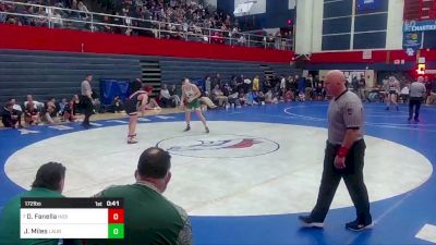 172 lbs Consy 2 - Dominic Fanella, Indiana vs Jack Miles, Laurel