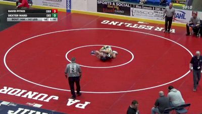 147 lbs Round Of 16 - David Pitkis, Council Rock South vs Dexter Ward, Chestnut Ridge