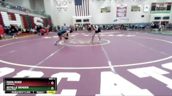 132 lbs Champ. Round 2 - Estelle Bender, Middleton vs Maya Kunz, Meridian